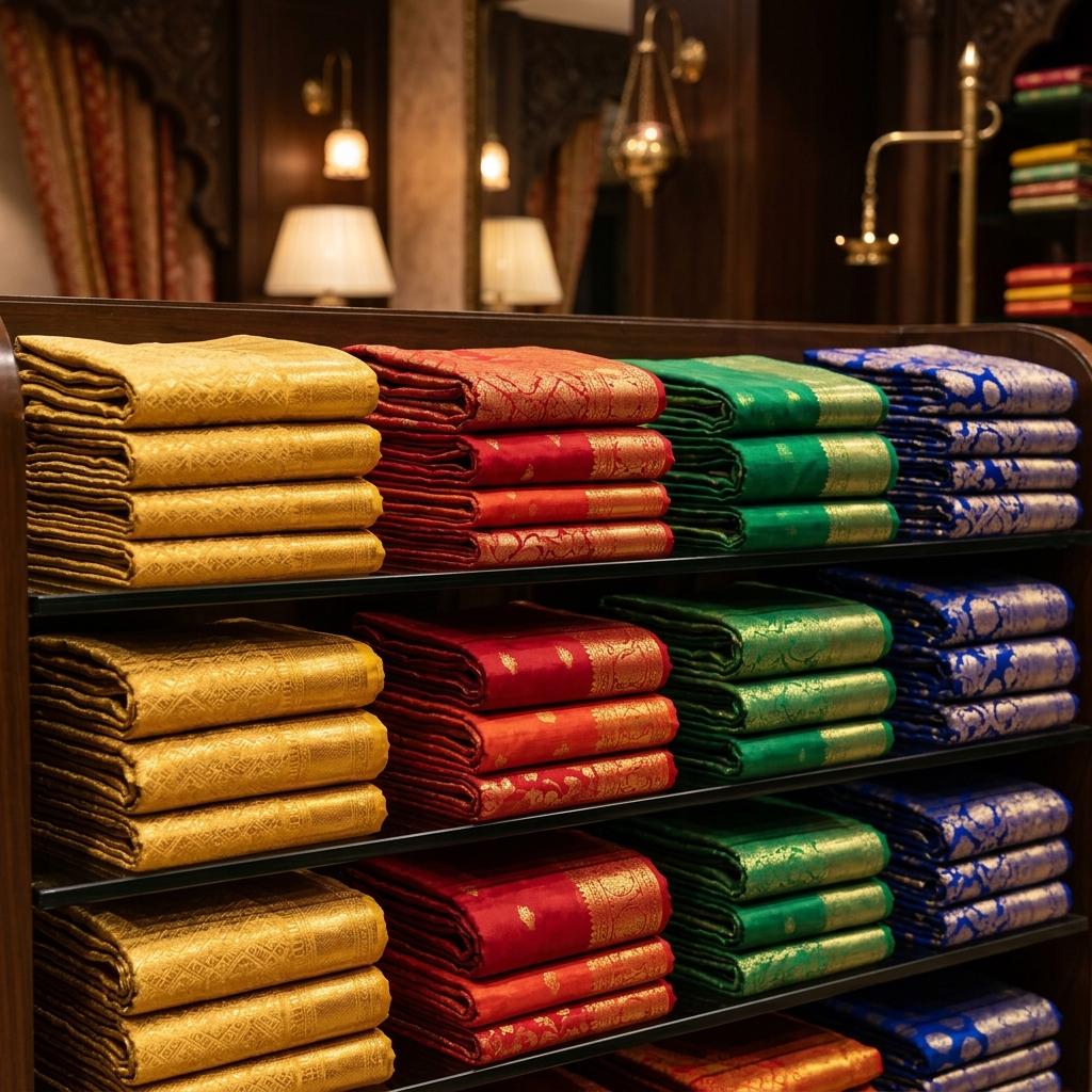 Women's sarees at Lakshmi Narayana Silk Palace